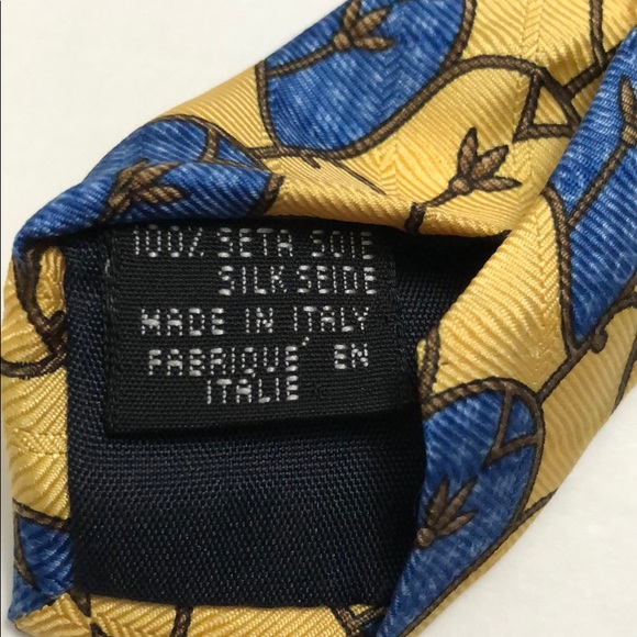 Erve Jacques Italy 🇮🇹 Silk Tie - Picture 4 of 5